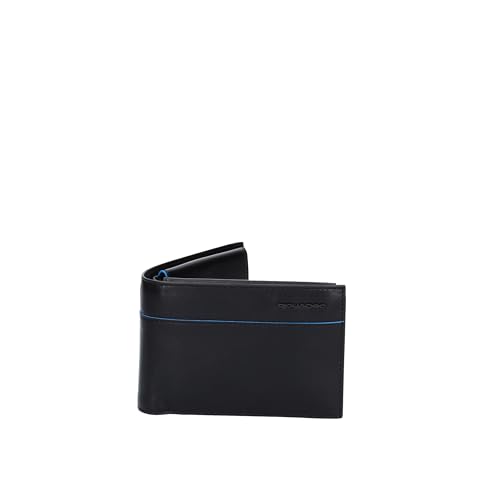 Piquadro Blue Square Revamp Pocket Men´s Wallet RFID Nero von Piquadro