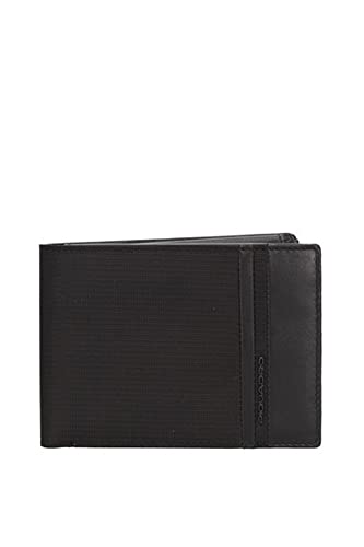 PIQUADRO Geldbörse Herren PU1392S117R schwarz, Schwarz, Taglia Unica, Zeitgenössisch von Piquadro