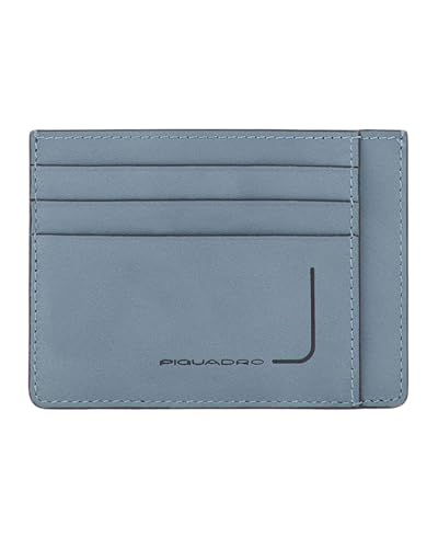 PIQUADRO Kreditkartenetui aus Leder PP2762PQJR Kartenetui Blau, Avio Blue von Piquadro