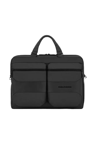 PIQUADRO Male/Female/Unisex Gio Laptop-Ordner 15,6 Zoll, Schwarz von Piquadro