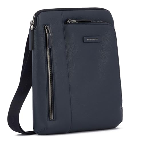 PIQUADRO Modus, große Ledertasche, für iPad für Herren, Blau, blau, OneSize von Piquadro