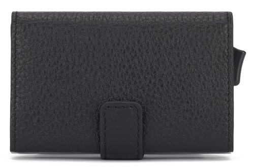 PIQUADRO Modus Special Compact Wallet with Single Slider RFID Nero von Piquadro