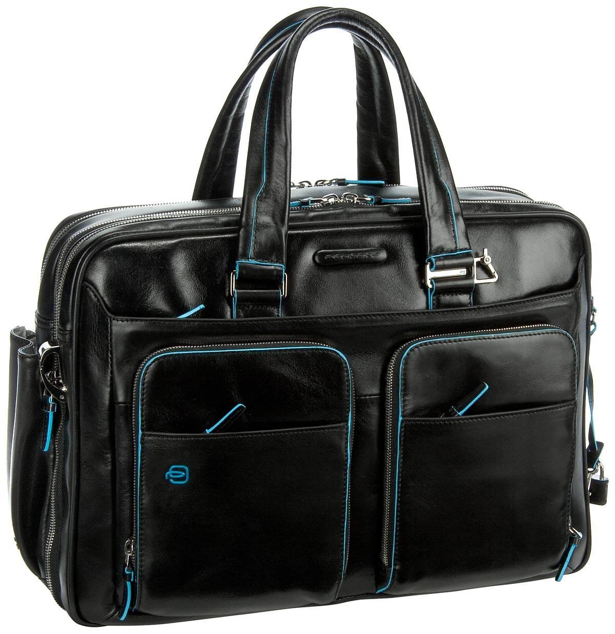 Piquadro Blue Square Businesstasche  in Schwarz (20 Liter), Aktentasche von Piquadro