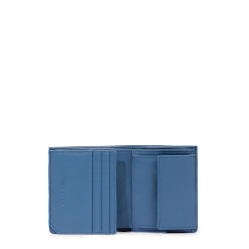 Piquadro Atlas Vertical Men´s Wallet with Coin Pocket RFID Avio von Piquadro