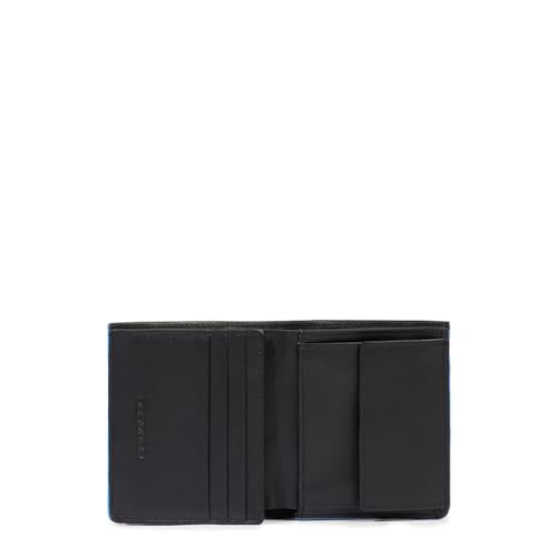 Piquadro Atlas Vertical Men´s Wallet with Coin Pocket RFID Black von Piquadro