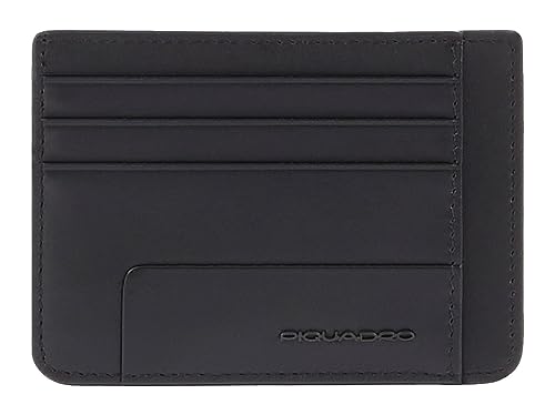 Piquadro Aye Pocket Credit Card Pouch RFID Nero von Piquadro