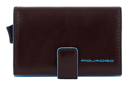 Piquadro Blue Square Compact Wallet with Double Slider RFID Mahogany Piquadro Blue Square Compact Wallet with Double Slider RFID Mahogany von Piquadro