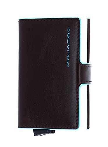 Piquadro Blue Square Kreditkartenetui RFID Leder 7 cm von Piquadro