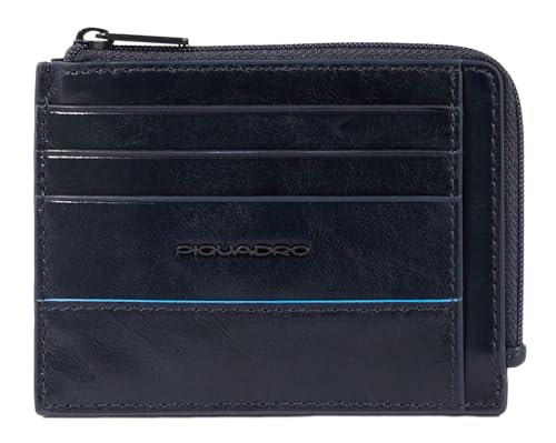 Piquadro Blue Square Revamp Credit Card Holder RFID Blue von Piquadro