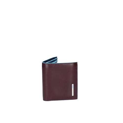 Piquadro Blue Square Vertical Slim Men´s Wallet Document Holder RFID Purple/Blue von Piquadro