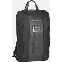 Piquadro - Brief Slim Laptop 6384 Nero - Rucksack  , 10 l von Piquadro