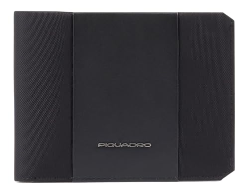 Piquadro Brief2 Wallet with Coin Pocket RFID Black von Piquadro