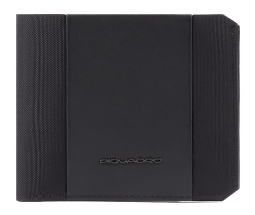 Piquadro Brief2 Wallet with Coin Pocket RFID Nero von Piquadro