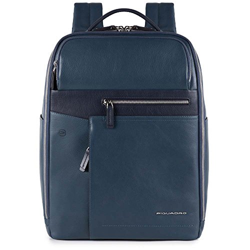 PIQUADRO Ca4118w82 Rucksack für Herren, 1 Stück, blau, 16x40x30 cm (W x H x L), rucksack von Piquadro