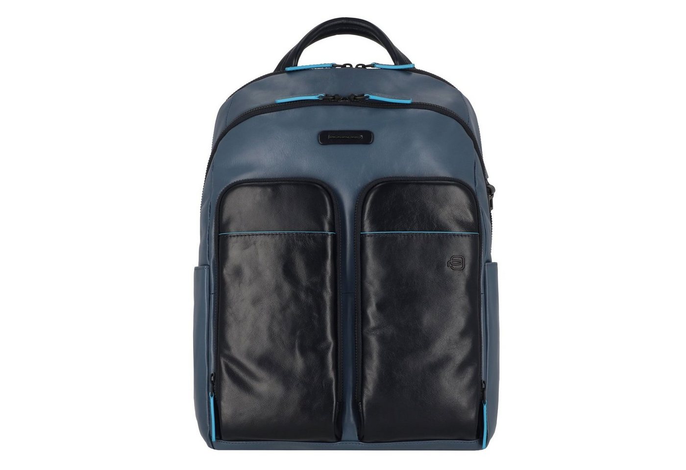 Piquadro Daypack Blue Square Revamp, Leder von Piquadro