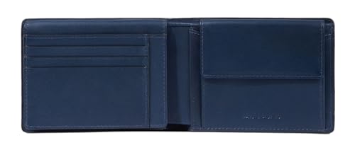 Piquadro FXP Men's Wallet with Flip Up ID RFID Blue von Piquadro