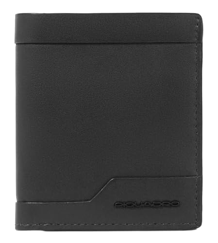 Piquadro FXP Vertical Men´s Wallet with Coin Pocket RFID Black von Piquadro