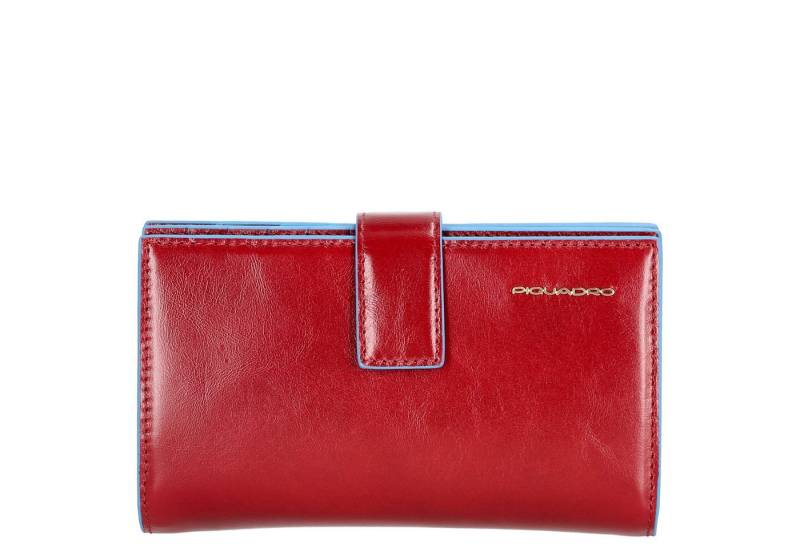 Piquadro Geldbörse Blue Square - Damengeldbörse 12cc 15.5 cm (red) von Piquadro
