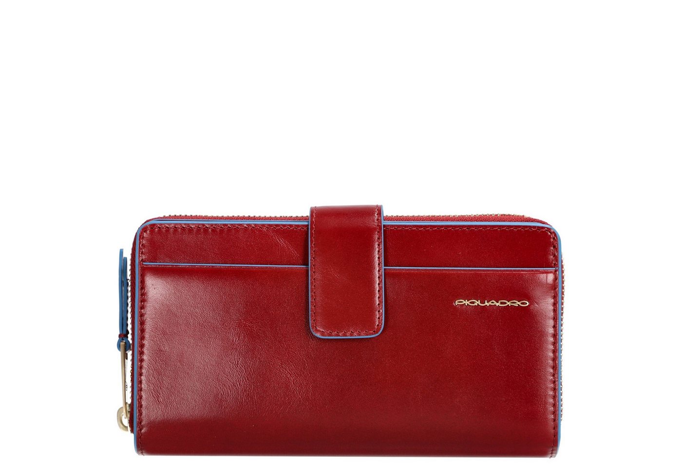 Piquadro Geldbörse Blue Square - Damengeldbörse 12cc 17.5 cm (red) von Piquadro