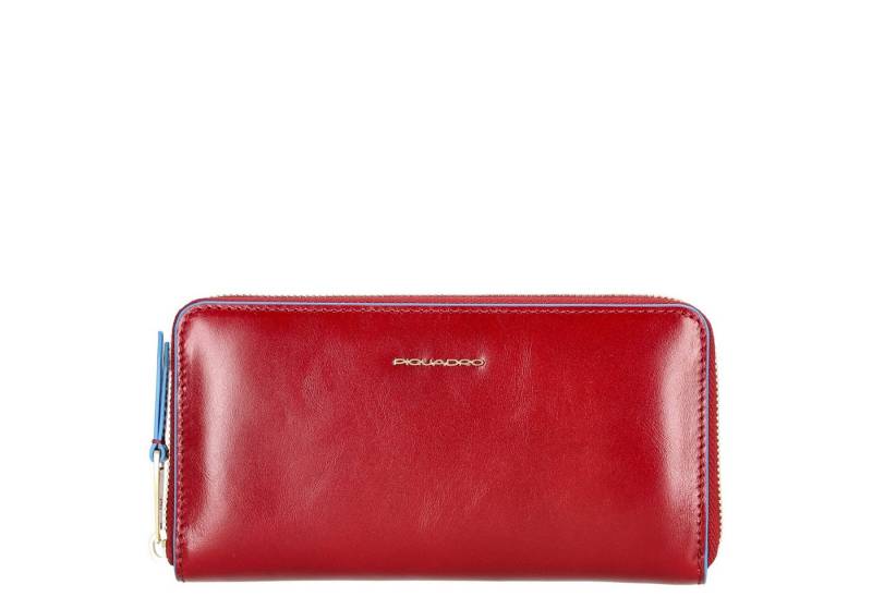 Piquadro Geldbörse Blue Square - Damengeldbörse 12cc 18 cm RFID (red) von Piquadro