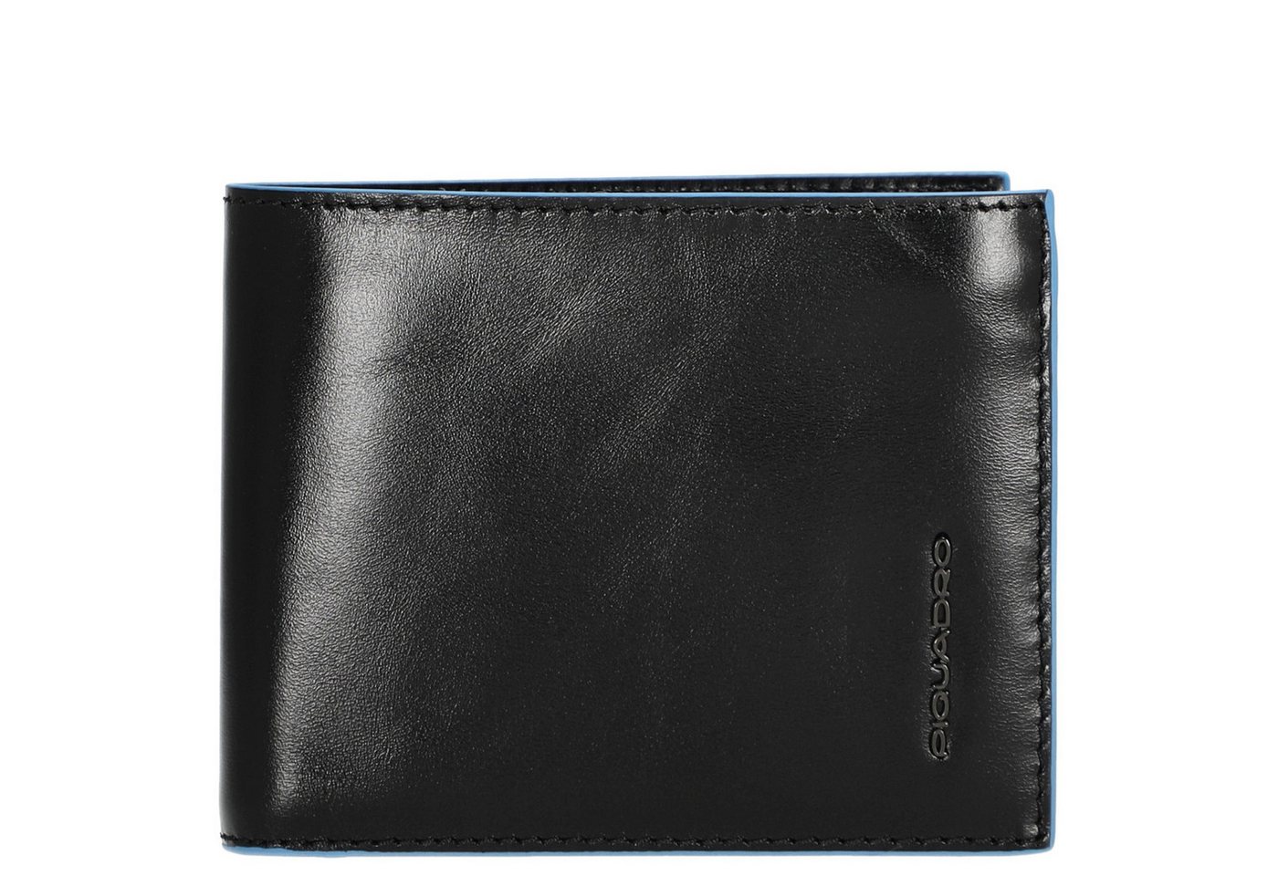 Piquadro Geldbörse Blue Square - Herrengeldbörse 7cc 11 cm (black) von Piquadro