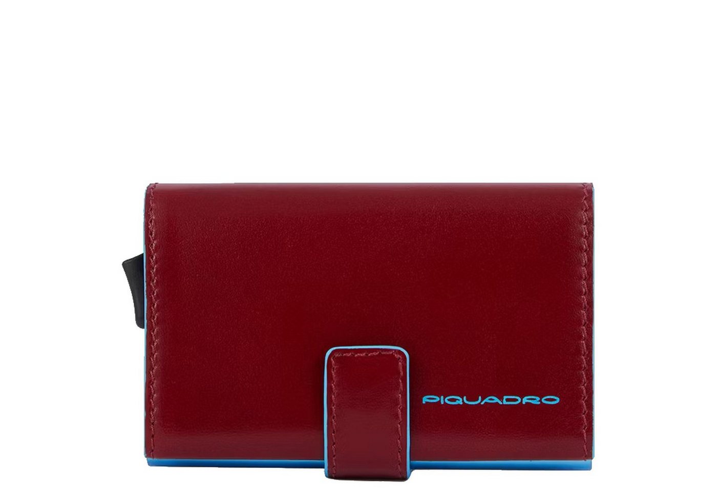 Piquadro Geldbörse Blue Square - Kreditkartenetui 11cc 10 cm RFID (1-tlg) von Piquadro