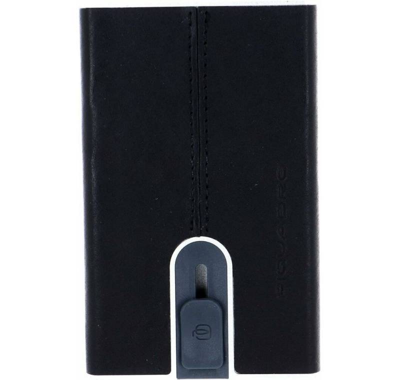 Piquadro Geldbörse Cardholder Black Square Sliding System Black von Piquadro