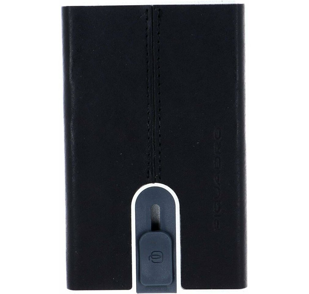 Piquadro Geldbörse Cardholder Black Square Sliding System Black von Piquadro