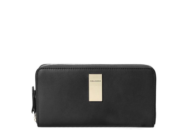 Piquadro Geldbörse Dafne - Damengeldbörse RFID 19 cm (black) von Piquadro