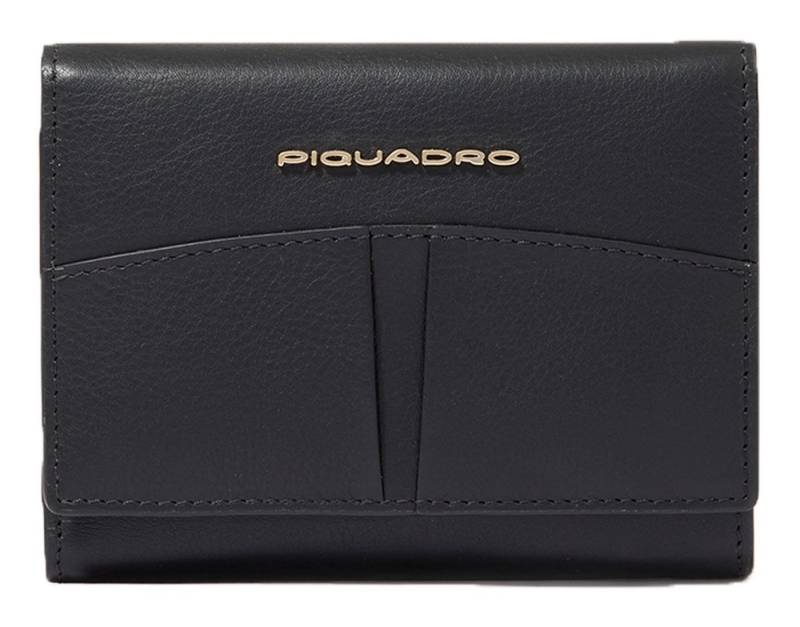 Piquadro Geldbörse Women´s Trifold Wallet RFID, aus echtem Kalbsleder mit RFID-Blocker Schutz von Piquadro