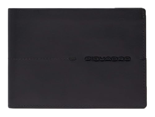 Piquadro Giles Men´s Wallet Flip Up ID RFID Black von Piquadro