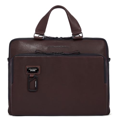 Piquadro Harper 2 Handle Briefcase Dark Brown von Piquadro