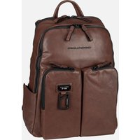 Piquadro - Harper 3869 RFID Testa di moro - Rucksack  , 22 l von Piquadro