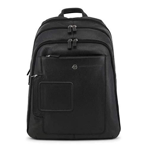 PIQUADRO Herren Black Rucksack, Schwarz, Taglia unica von Piquadro