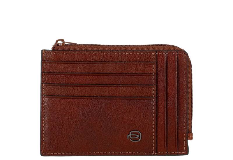 Piquadro Kartenetui Black Square - Kreditkartenetui 7cc 12.5 cm (brown) von Piquadro