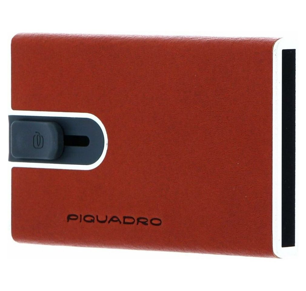 Piquadro Kartenetui Credit Card Case Slider Black Square von Piquadro
