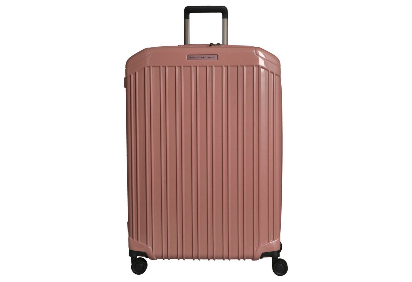 Piquadro Koffer PQ-Light - 4-Rollen-Trolley 75 cm erw. (pink), 4 Rollen Rollen von Piquadro
