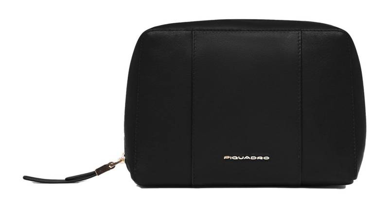 Piquadro Kosmetiktasche Cosmetic Bag, aus echtem Rindsleder von Piquadro