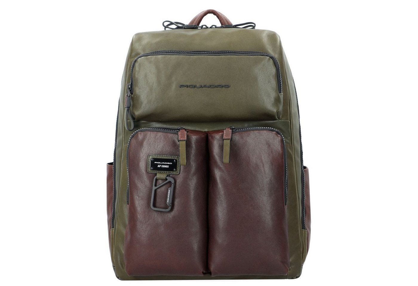 Piquadro Laptoprucksack Harper, Leder von Piquadro