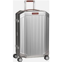 Piquadro - PQ Alu Medium Size Spinner Grigio-Cuoio - Koffer  , 63 l von Piquadro