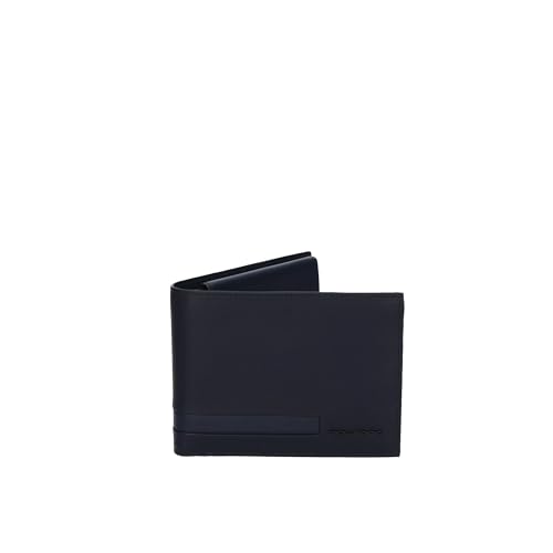 Piquadro Paul Wallet with Coin Pocket RFID Blue von Piquadro