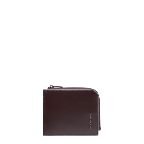 Piquadro Portemonnaie Kartenetui Herren Unisex Leder mahagonibraun von Piquadro