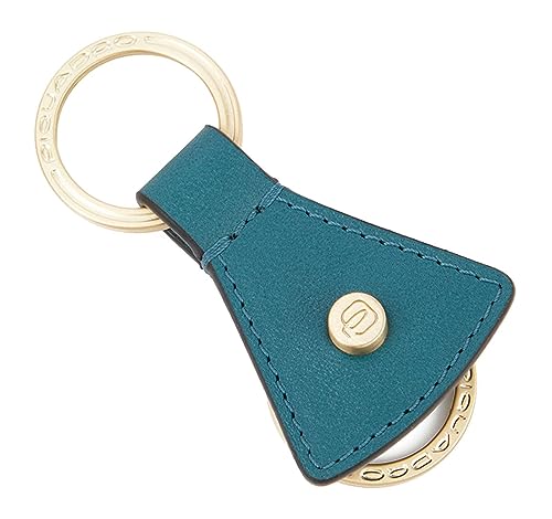 Piquadro Ray Two-Ring Keychain Verde von Piquadro