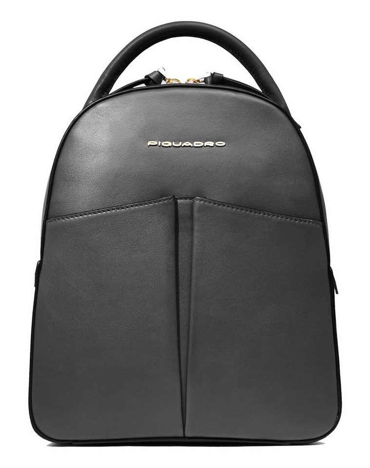 Piquadro Rucksack Women´s Backpack, aus echtem Kalbsleder von Piquadro