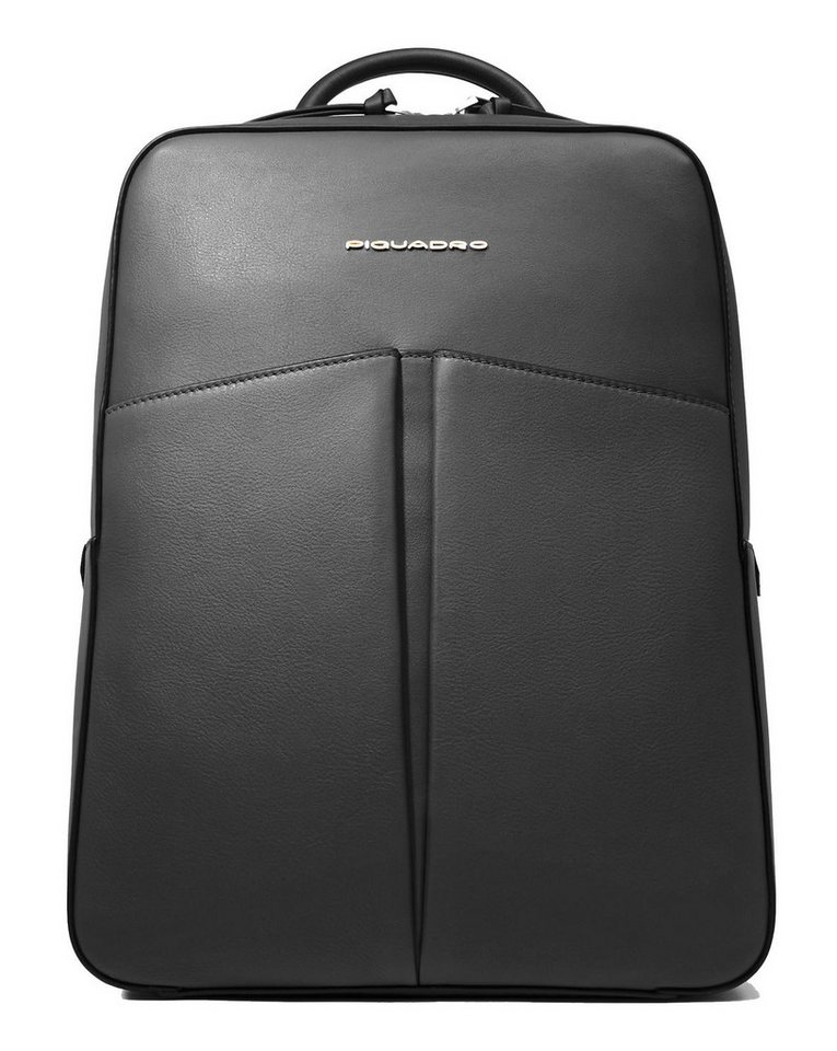 Piquadro Rucksack Women´s Laptop Backpack, aus echtem Kalbsleder von Piquadro