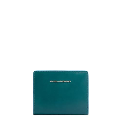 Piquadro Small Size, Women’s Bifold Wallet Frau Leder octanium von Piquadro