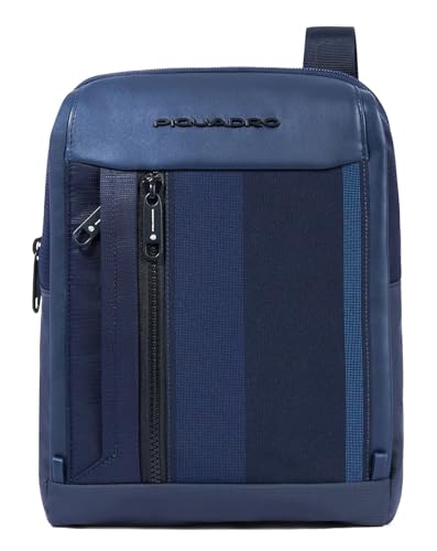 Piquadro Steve 11' Tablet Crossbody Bag L Blue von Piquadro