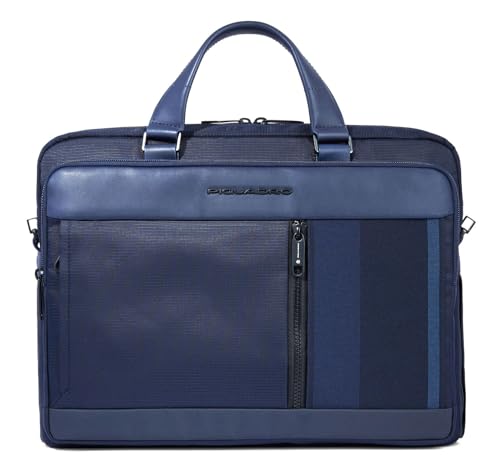 Piquadro Steve Briefcase One Compartment Blue von Piquadro