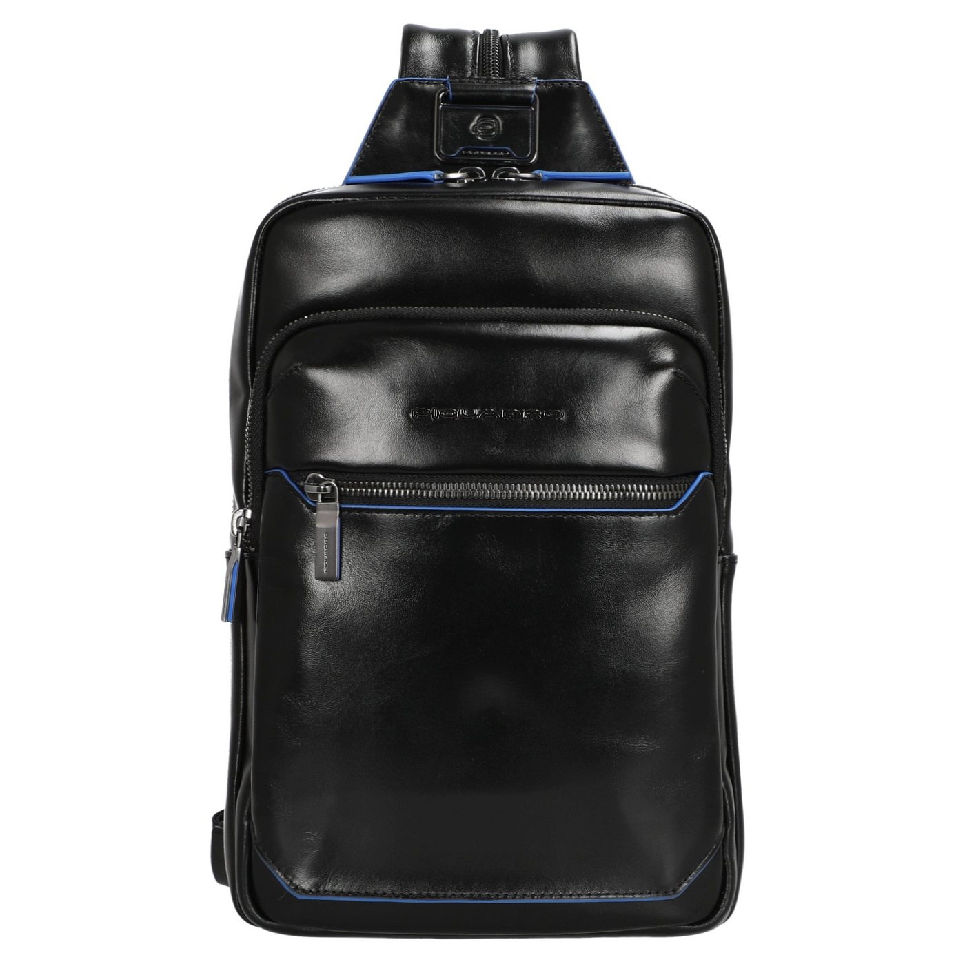Piquadro Umhängetasche Blue Square - Umhängetasche 30.5 cm (black) von Piquadro