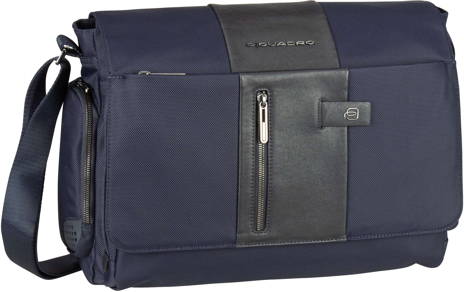 Piquadro Brief Messenger Bag 1592  in Navy (19.4 Liter), Umhängetasche von Piquadro